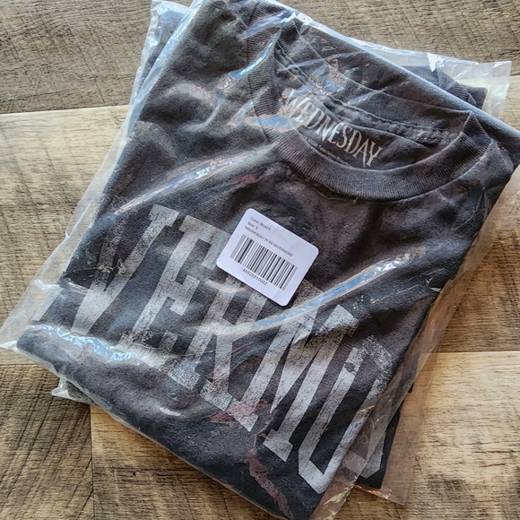 Wednesday Addams Nevermore Academy Tee - Picture 7 of 7